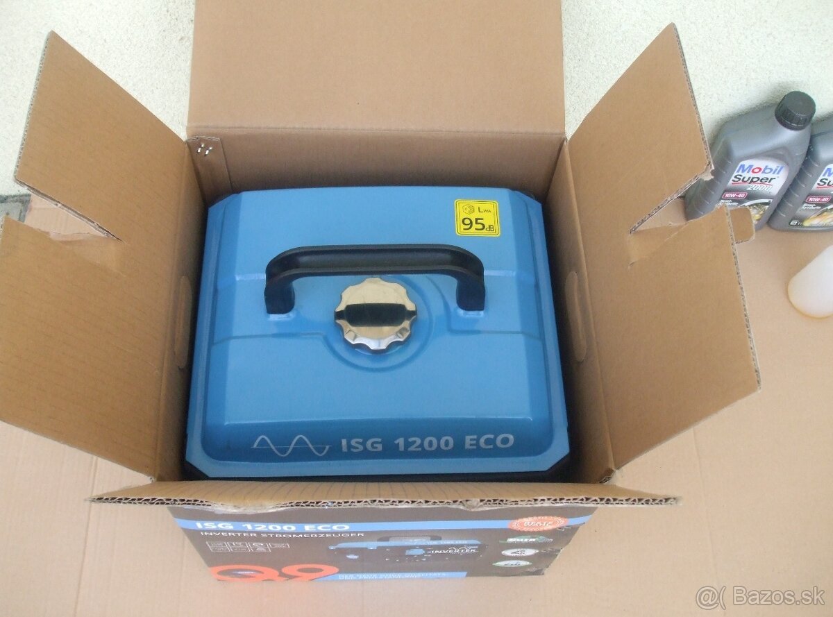 Inventorova elektrocentrala GUDE 1200W zanovna, aj na opravu - 8