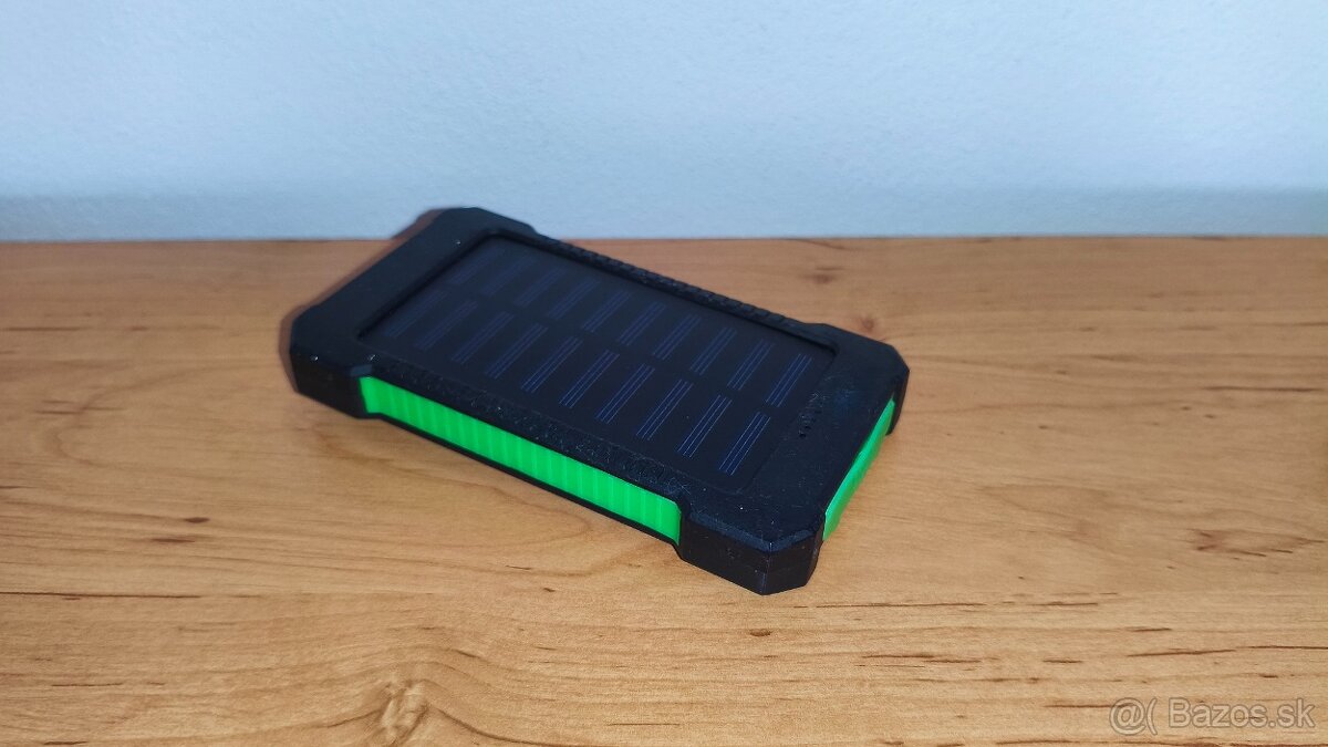 Prenosná batéria, Powerbanka, 2xUSB, solárna - 8