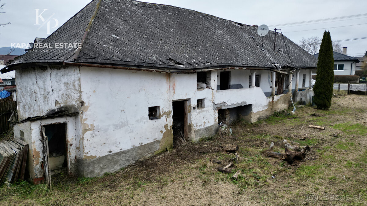 Pozemok so starším rodinným domom na predaj, obec Tovarné - 8