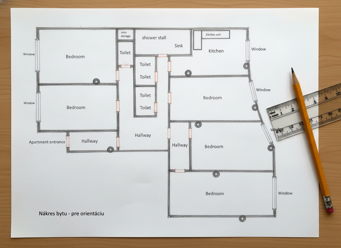 🏡Predaj: Priestranný 5-izbový byt 130m², terasa, Bratislava - 8