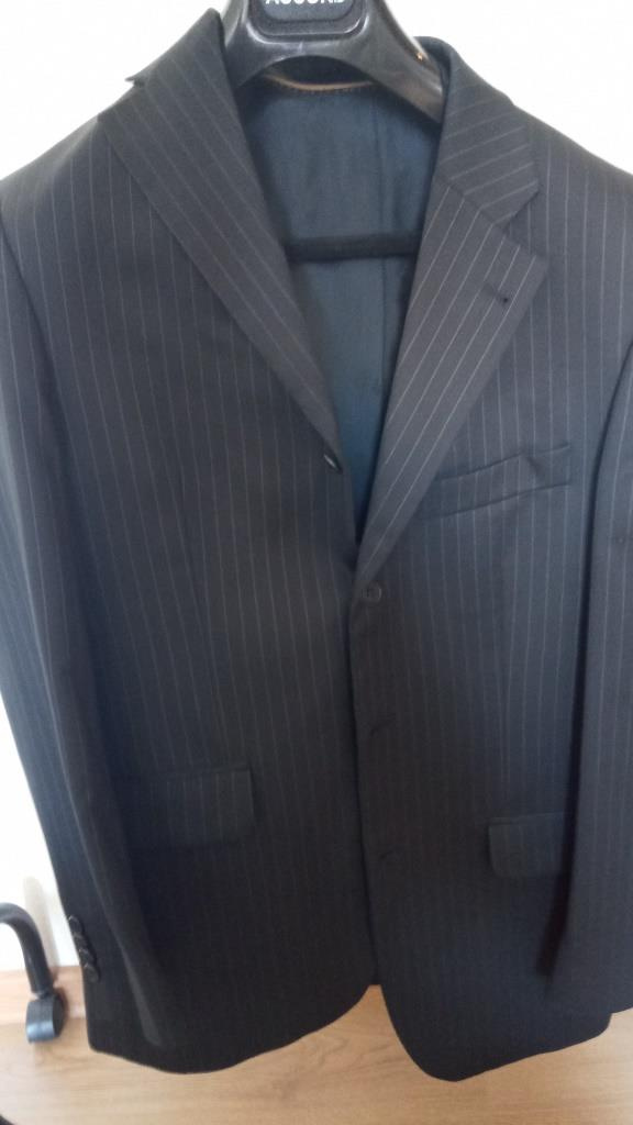 Pánsky oblek ACCORD – veľkosť 46, 3-dielny (sako, vesta, noh - 8