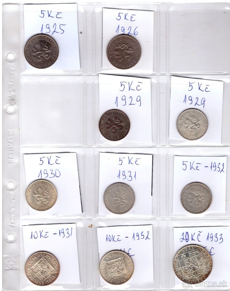Mince I ČSR 1918-1938 - 8