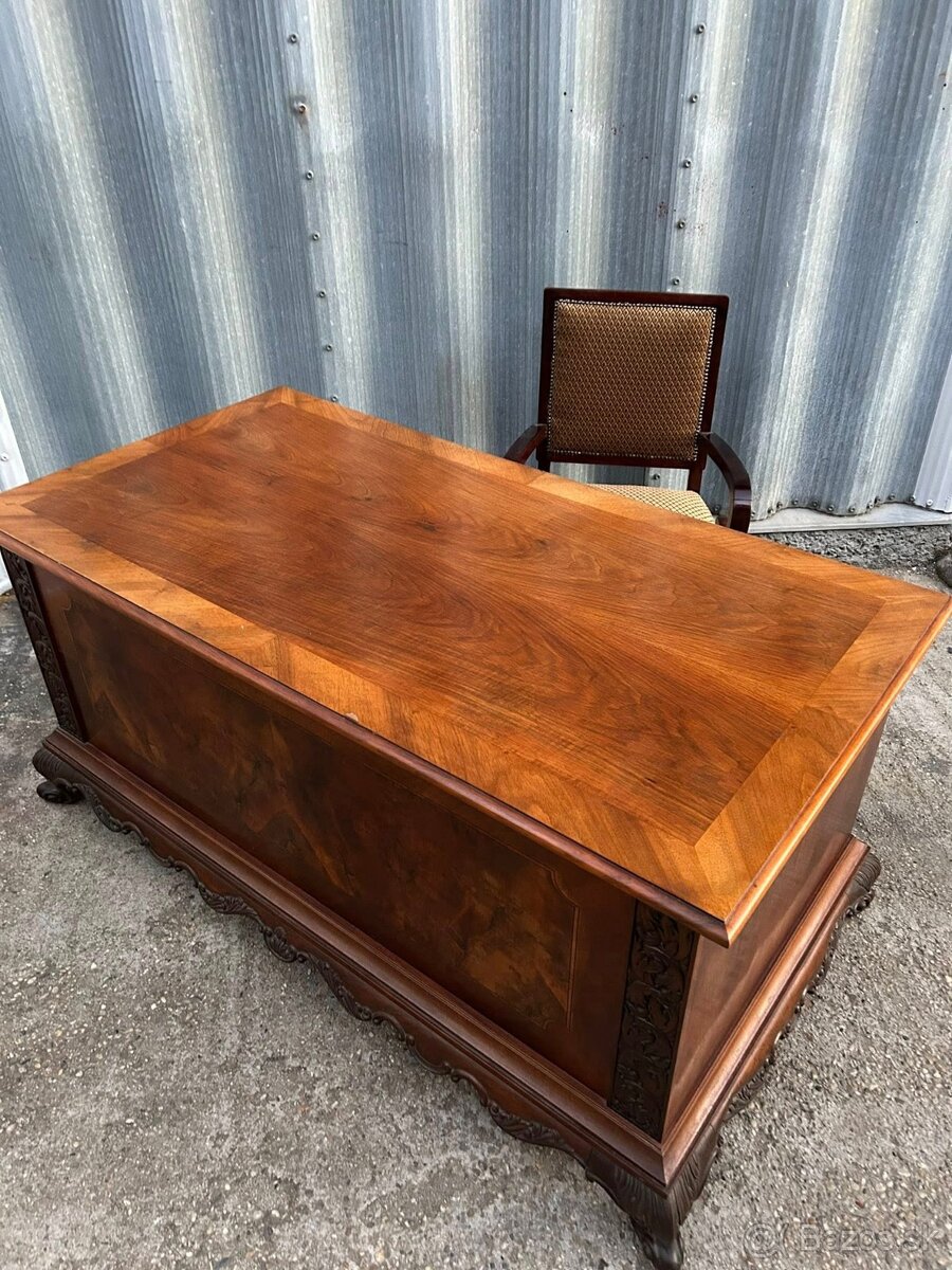 Barokový písací stôl - 8