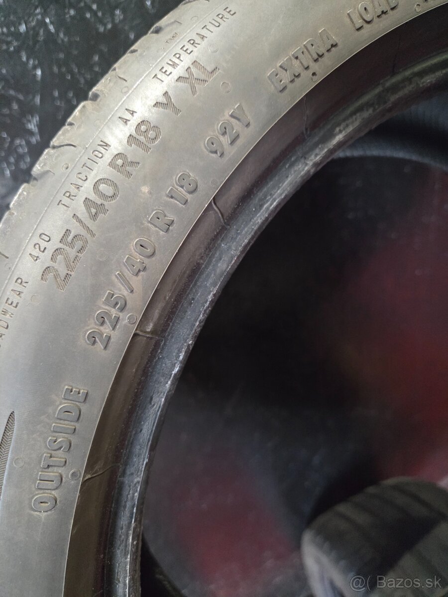 225/40 R18 Continental letne pneumatiky - 8