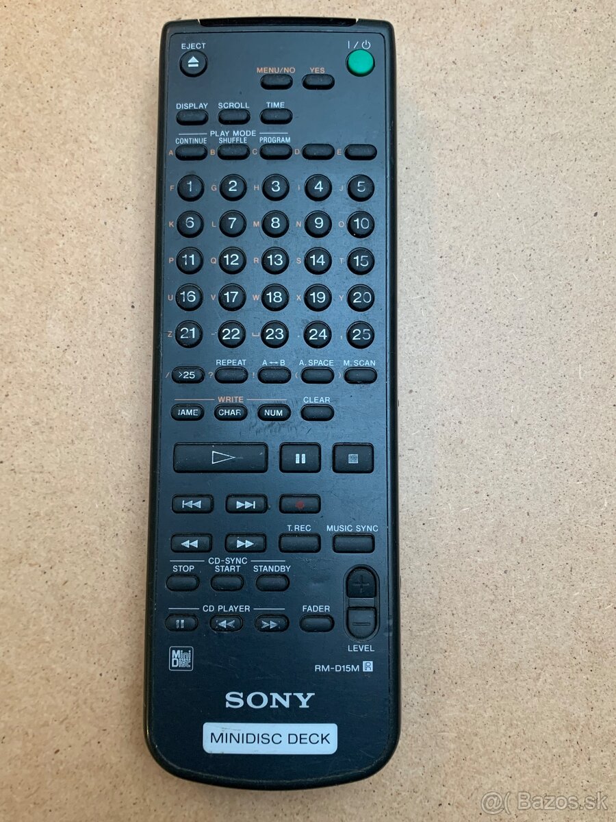 SONY …. Diaľkové ovladace - 8
