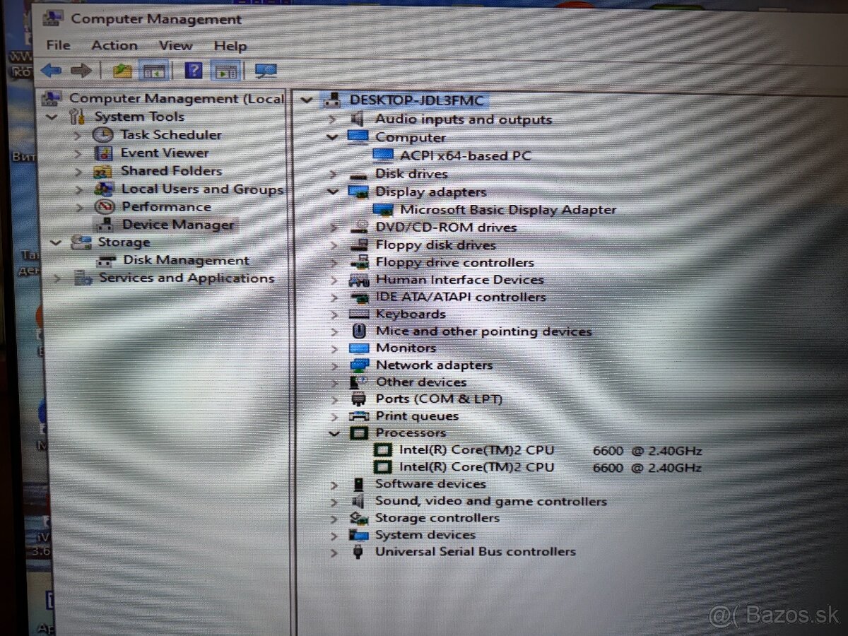 Intel Core 2 Duo E6600 (2.40 GHz, 2 jadrá) - 8