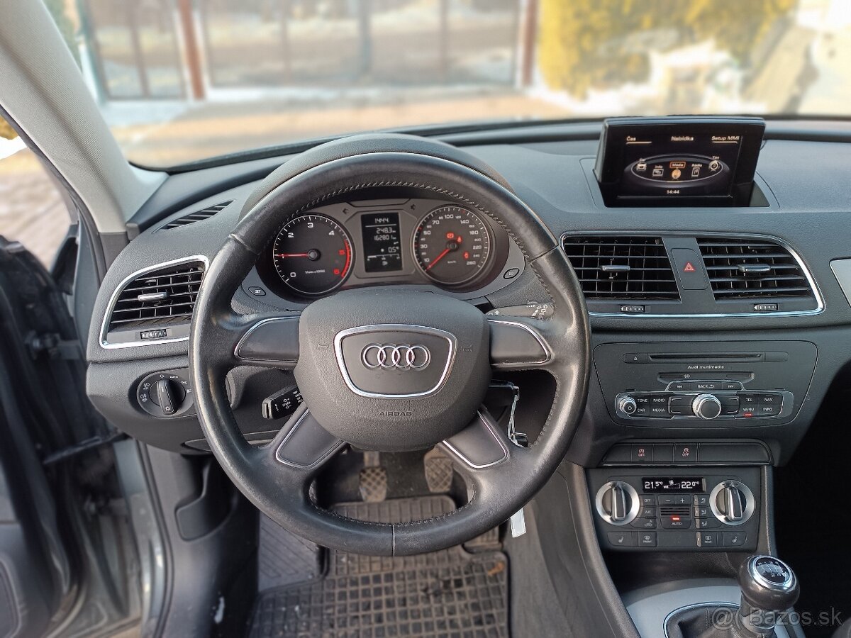 AUDI Q3 2,0 TDI, Xenony, ledy, navi - 162000 km - 8