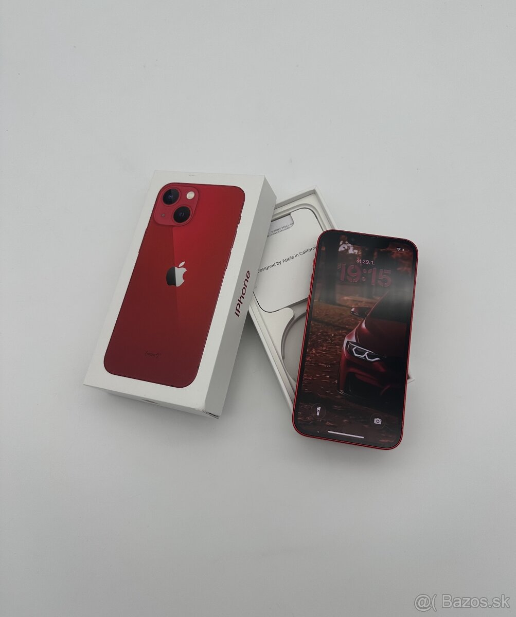 iPhone 13 Mini 128GB Red + ZÁRUKA - 8