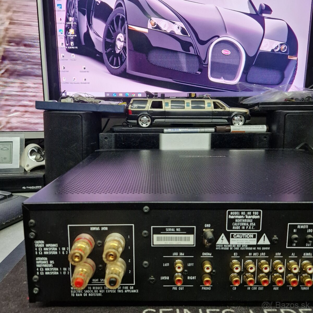 HARMAN KARDON HK-980...integrovaný stereo zosilovač... - 8