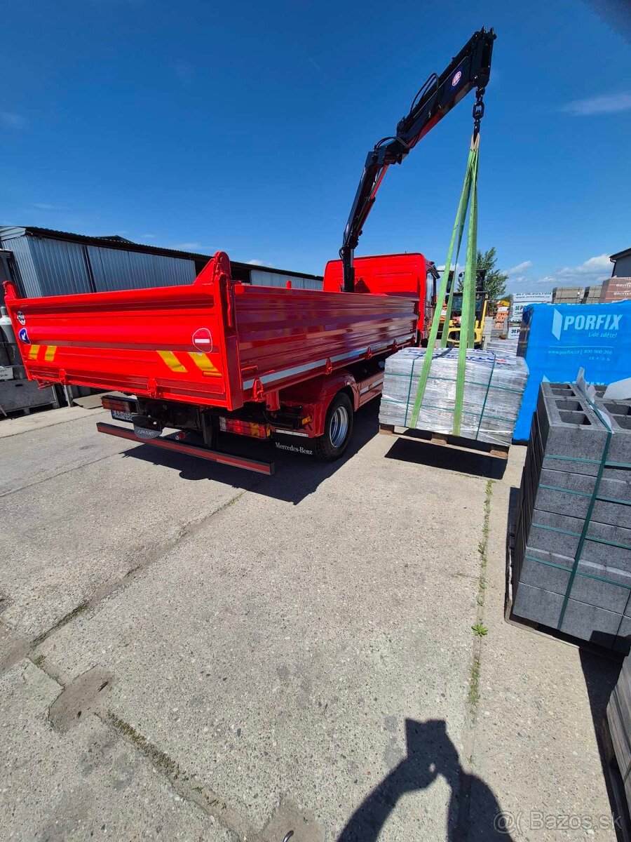 Hydraulická ruka Poprad – preprava materiálu a paliet - 8