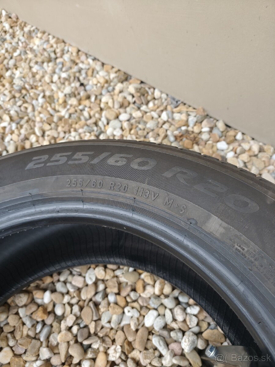 2x 255/60R20 Pirelli Scorpion Zero - 8