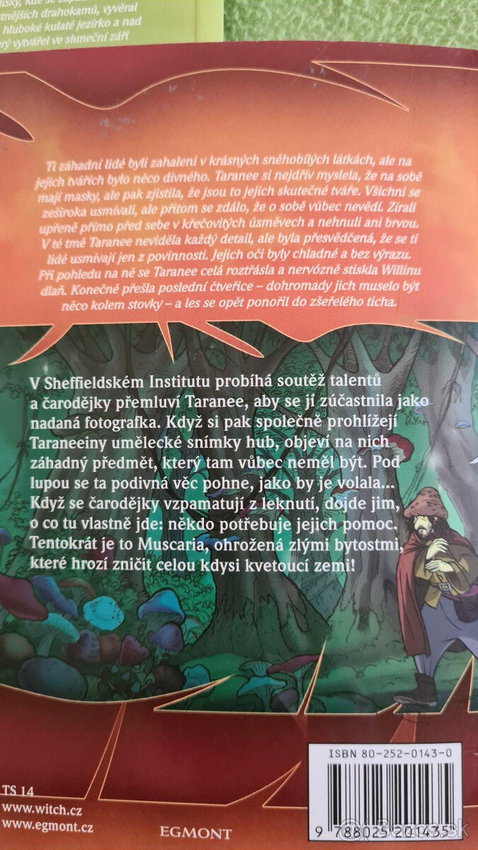 Knižočky Witch - cena spolu - 8