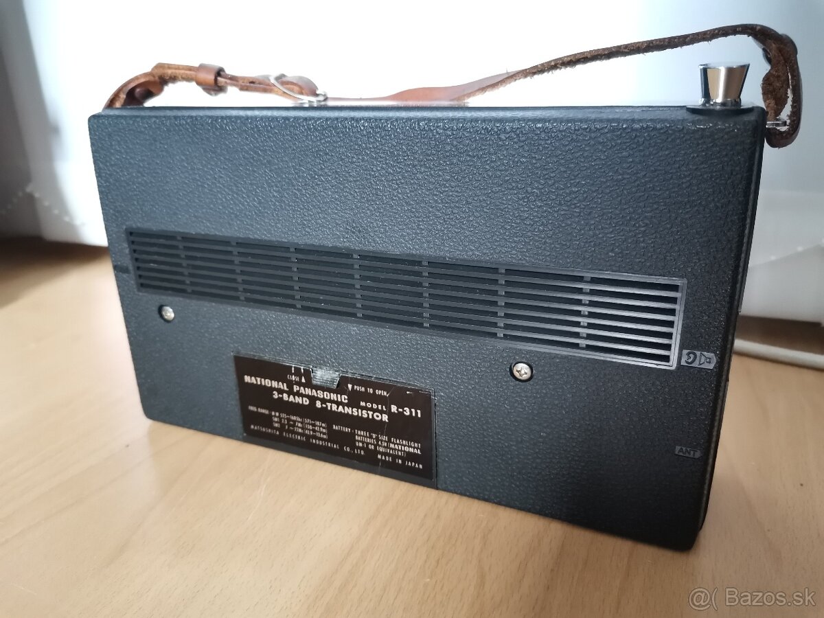 RÁDIO PRIJÍMAČ NATIONAL PANASONIC R-311 - 8