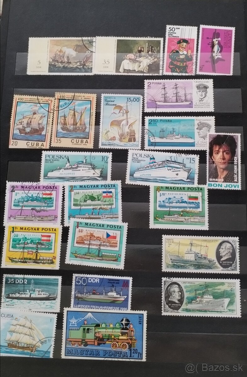 Poštové známky - 8