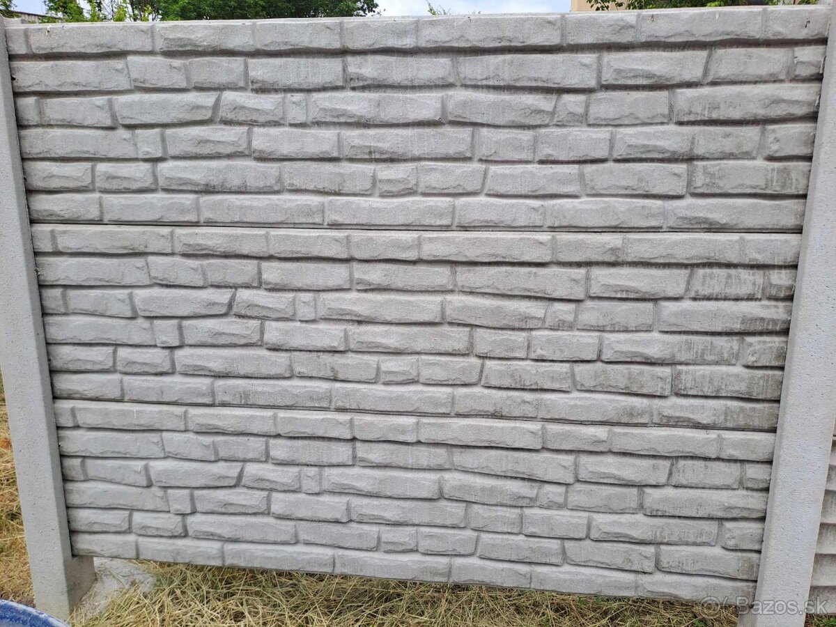 Betónové ploty, výroba, montáž - 8