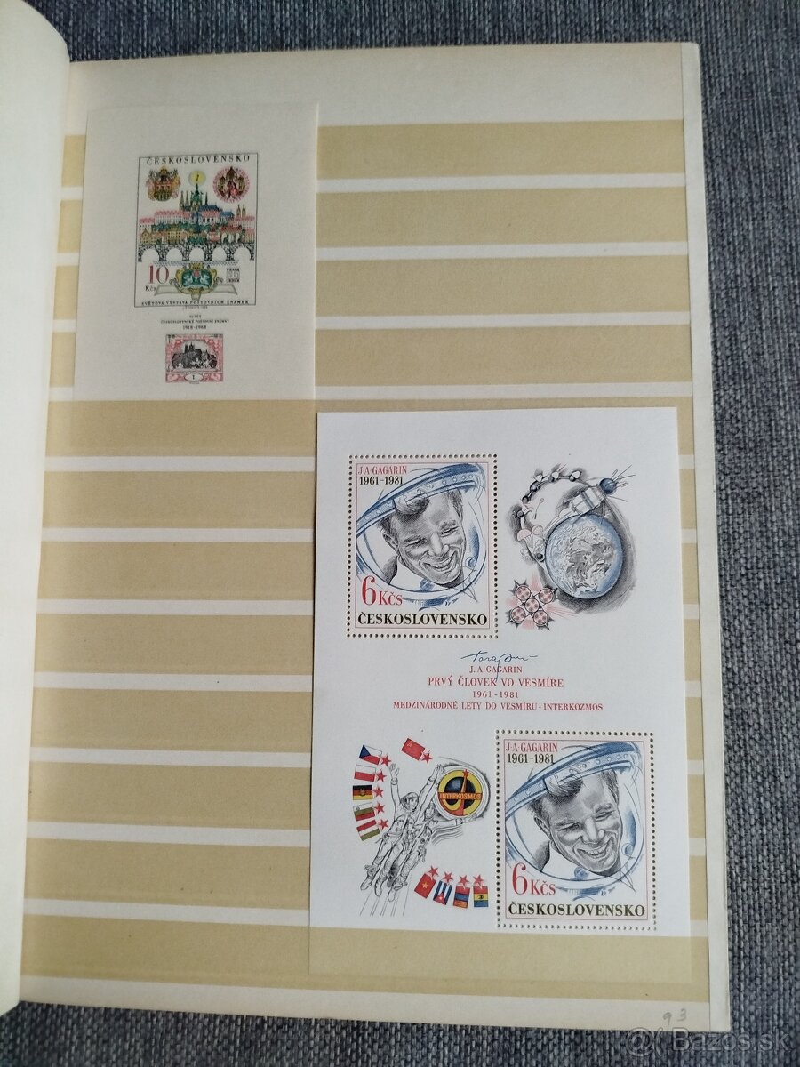 zostava filatelistického materiálu - 8