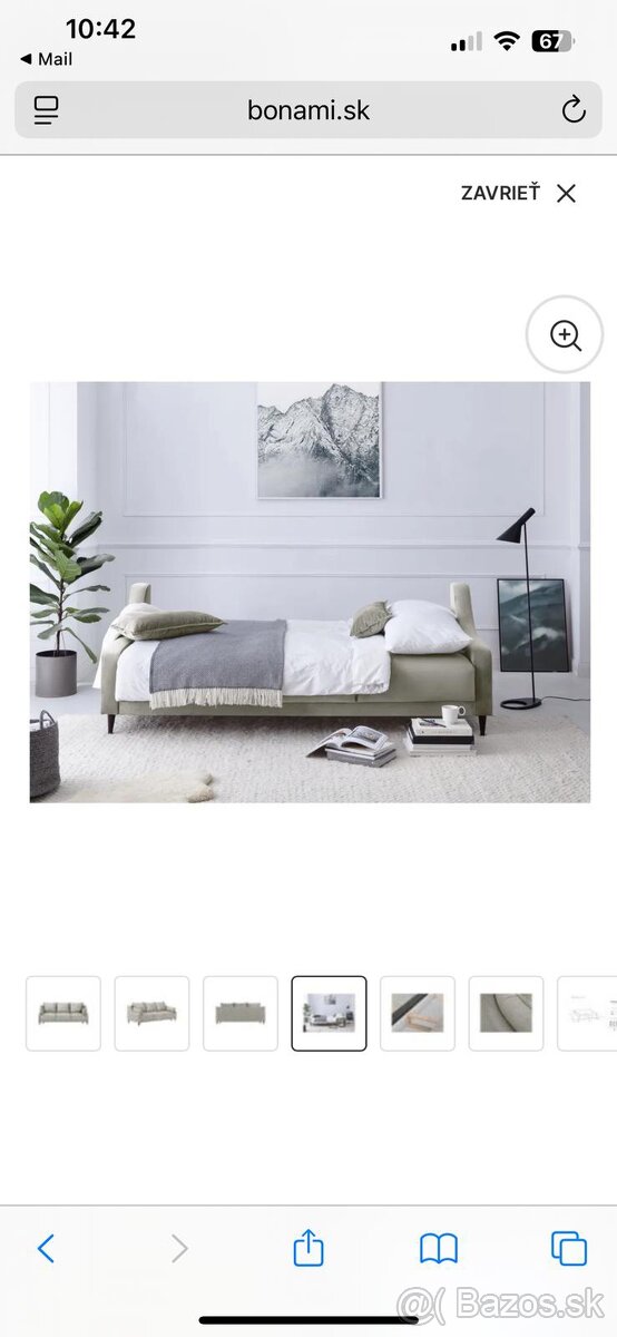 Rozkladacia sedačka na predaj - 8