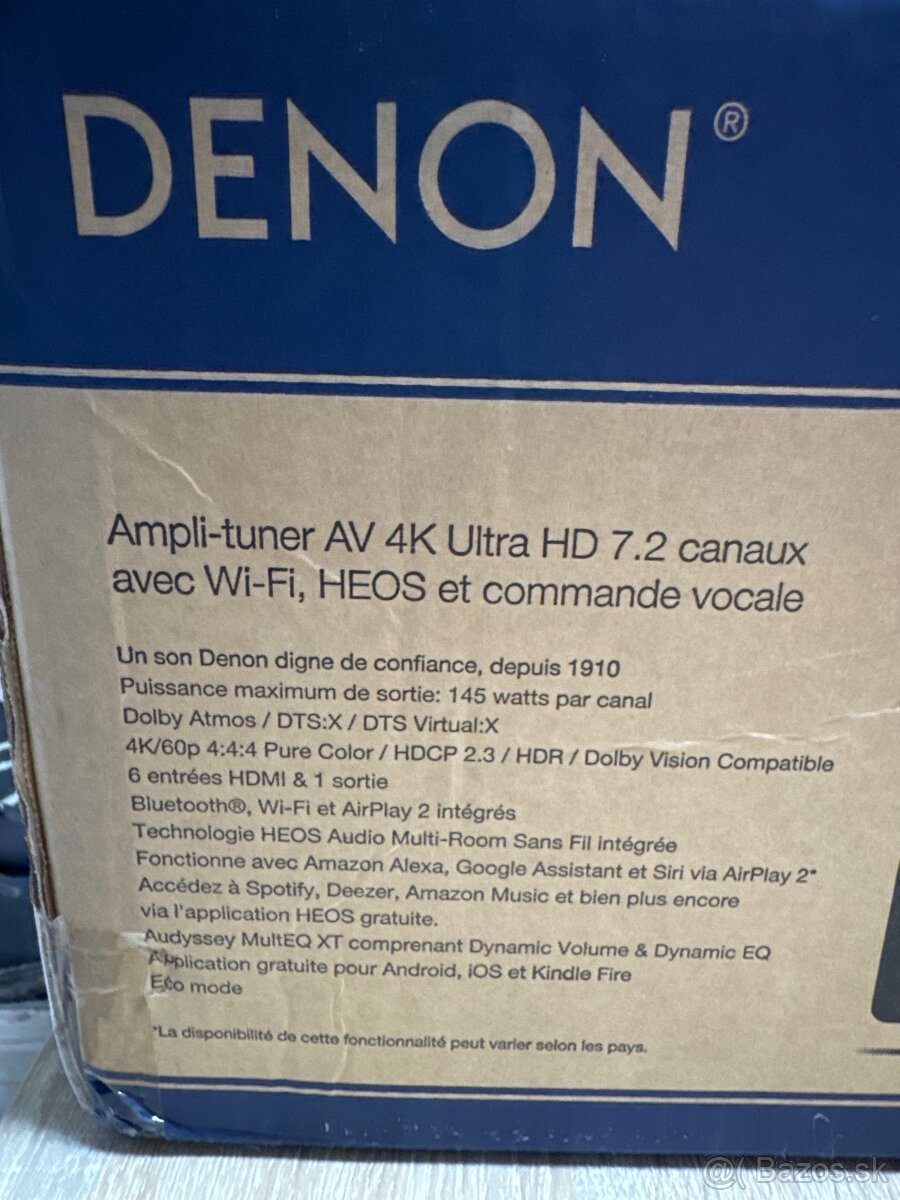 Denon avr-x1600H reciver 7.2 - 8
