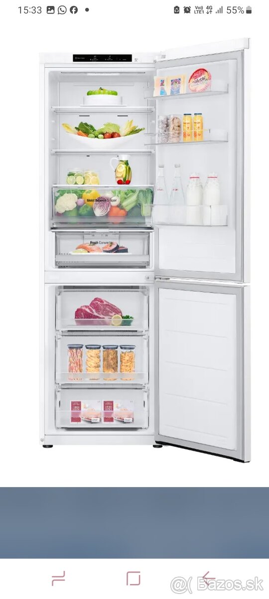 LG chladnička s mrazničkou NOVA V ZARUKE - 8