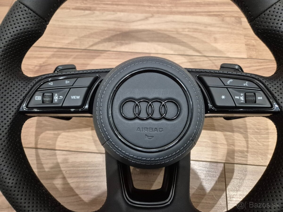 AUDI SLINE VOLANT MULTIFUNKCNY S PÁDLAMI A3 A4 A5 A6 Q5 Q7 - 8