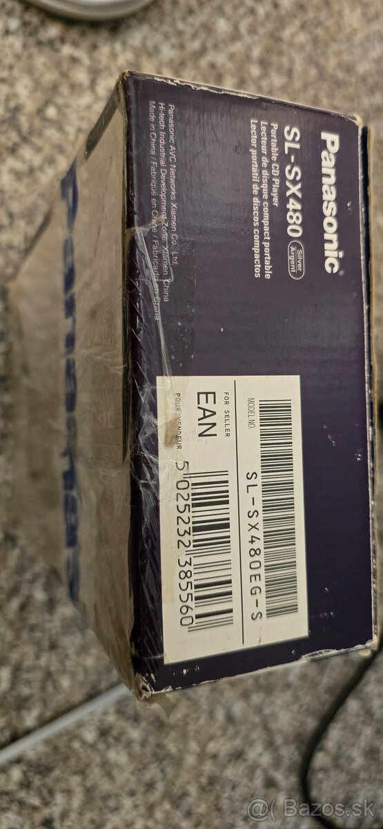 discman CD MP3 prehrávač Panasonic SL-SX480 - 8