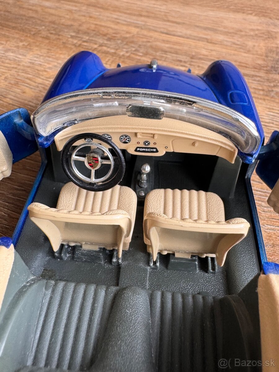 Sběratelský kovový model Porsche 356 B (1961). - 8