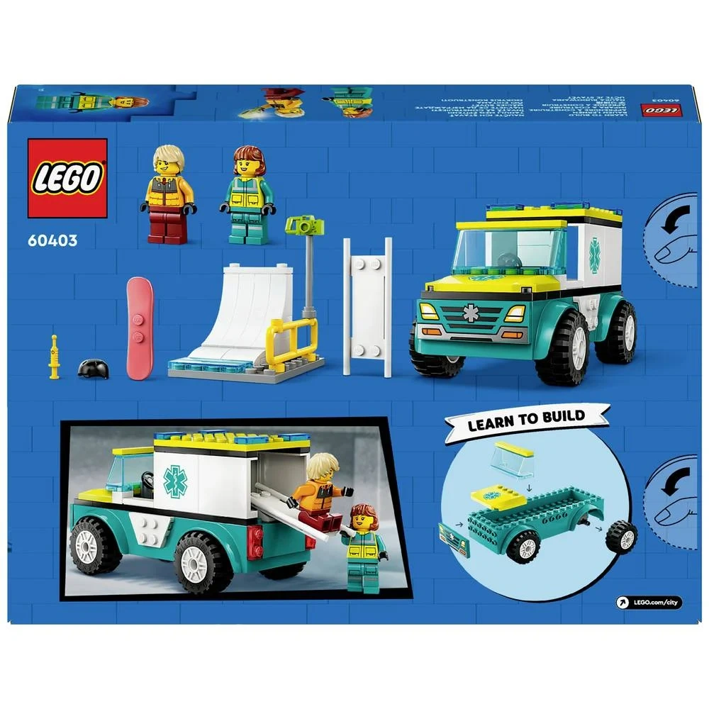 LEGO City 60403 Sanitka a snowboardista - 8