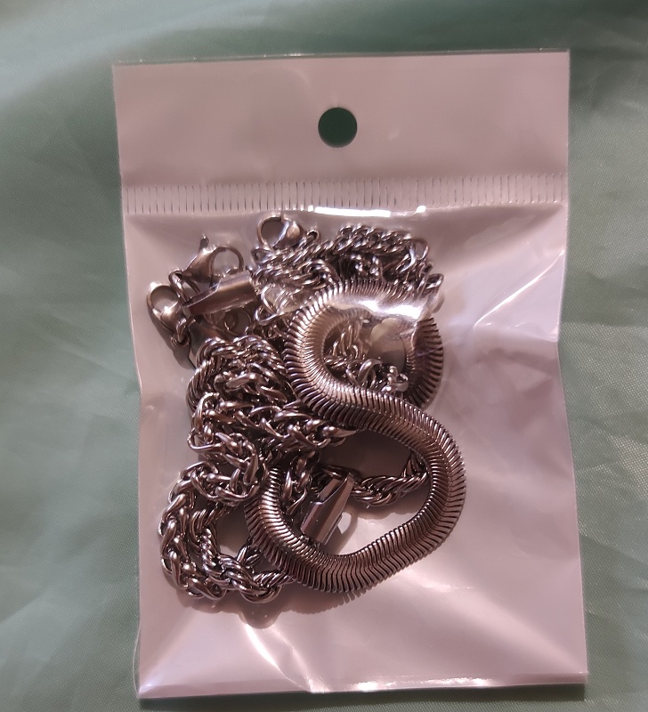 pánske náramky chir.ocel 3 ks - 8