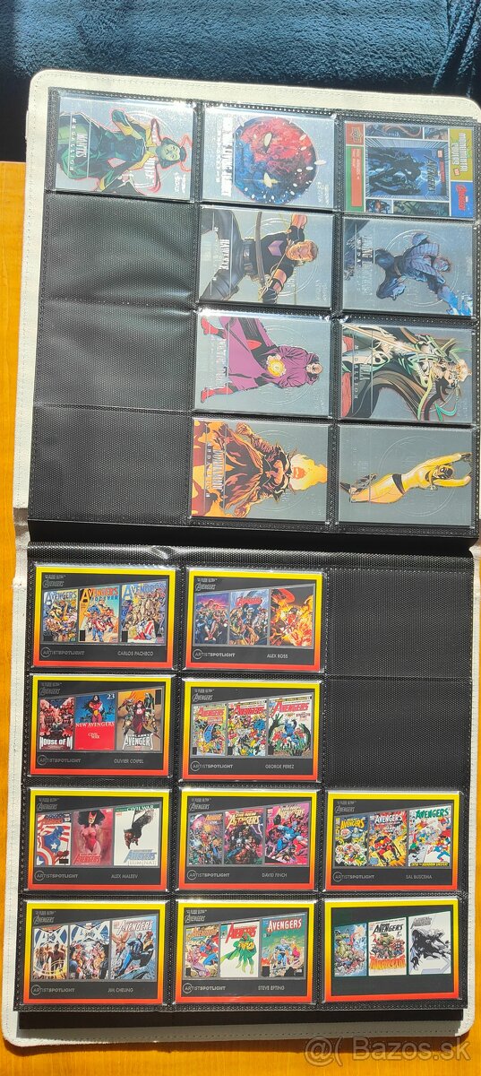 Marvel zberatelské karty - 8