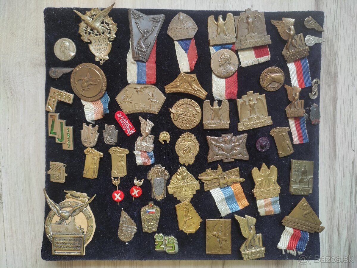 Odznaky Partizánske sokolske atď 10 foto - 8