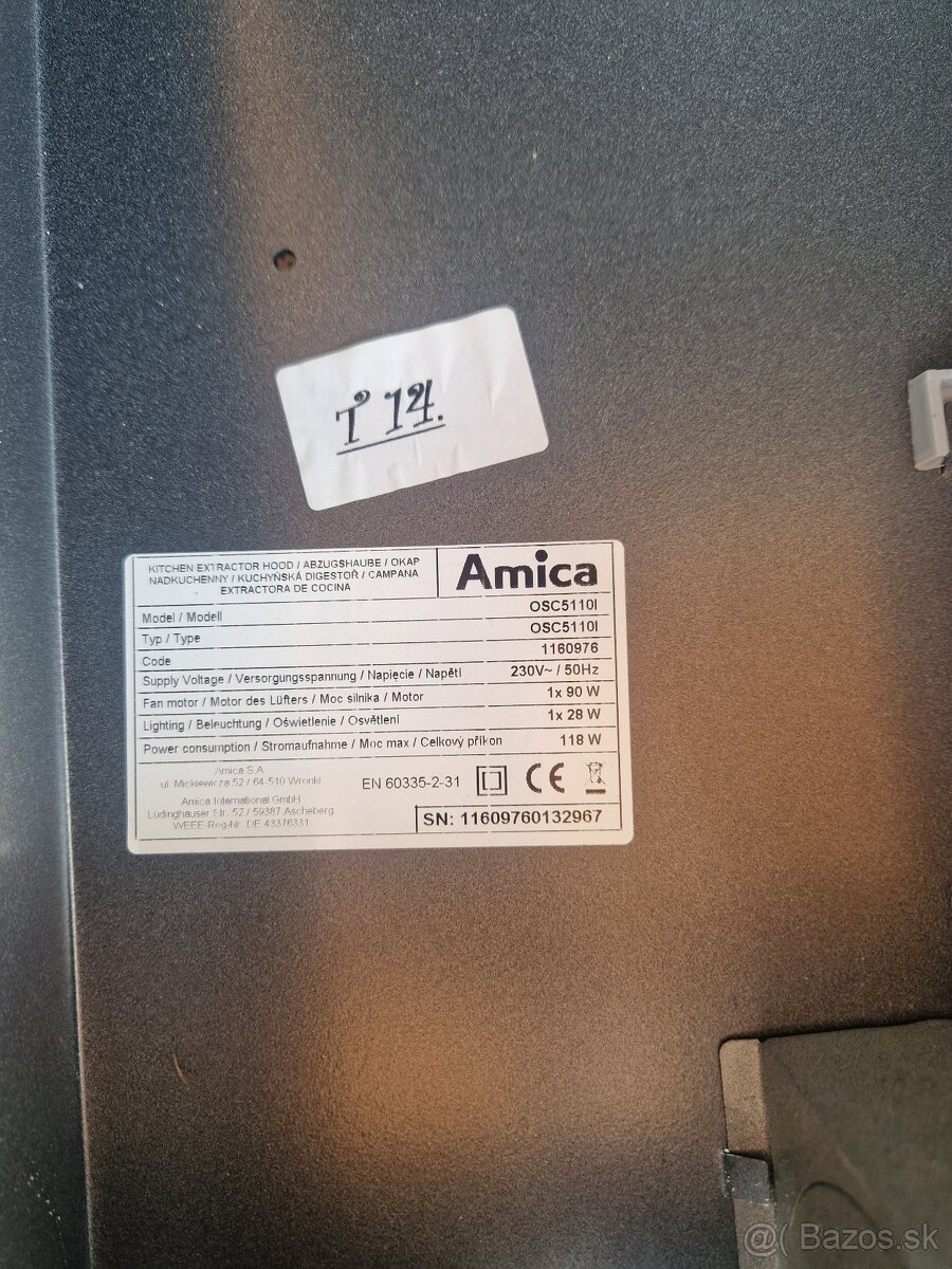 Sporák Amica SHM 5784DA X s grilovacou ihlou - 8