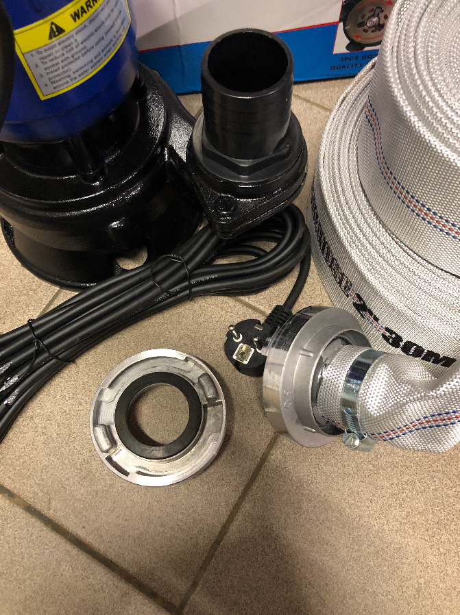 Kalové ponorné čerpadlo s nožom do žumpy - 8