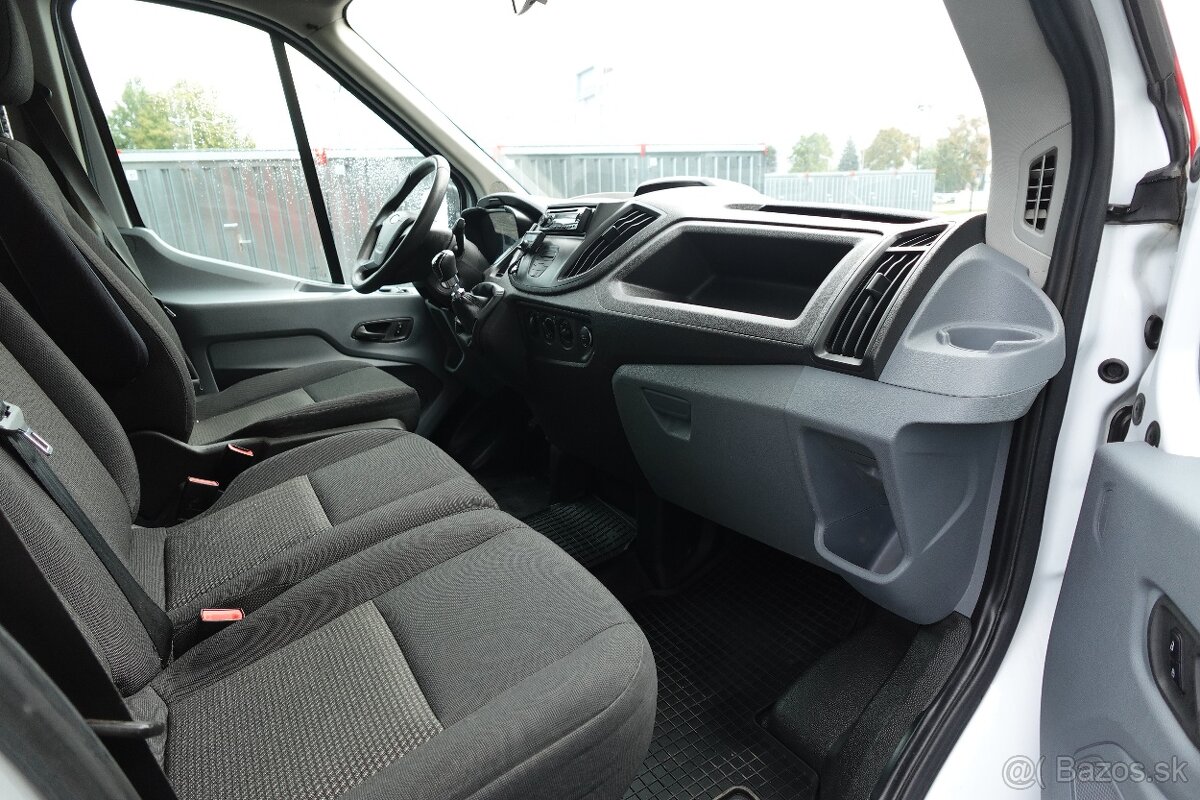 FORD TRANSIT 7MÍST DVOJKABINA 3 STRANNÝ SKLÁPĚČ 2.0TDCI KLIM - 8