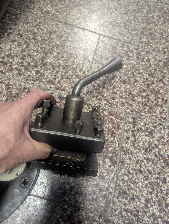 príruba na sústruh,príruba na SV18,nožová hlava,nožovka,SN50 - 8