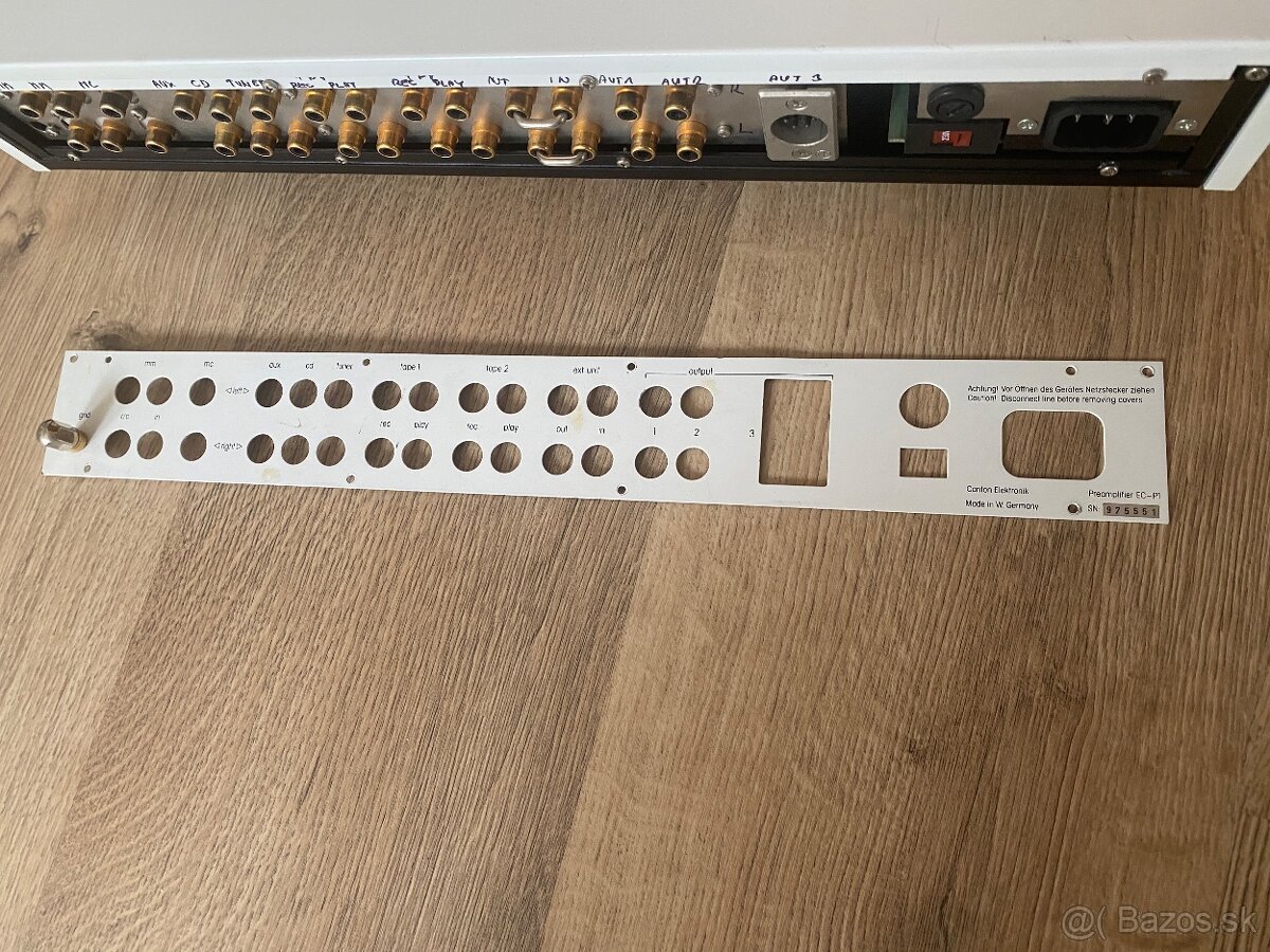 Canton EC-P1 predzosilňovač / Equivalent MBL Audio - 8