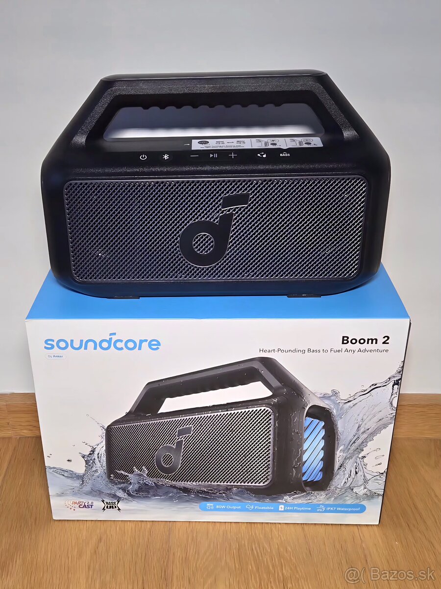 Výkonný BT Reproduktor Anker SoundCore Boom 2 až 80W - 8