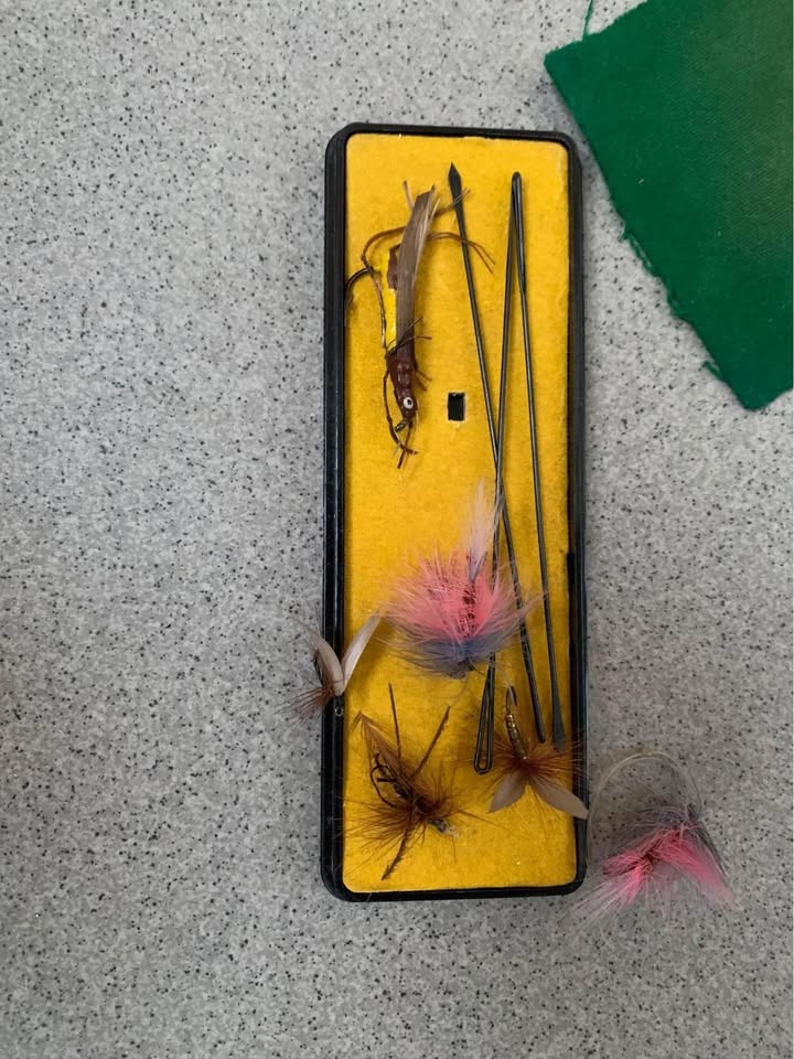 Retro rybarske vybavenie pre zberatela - 8