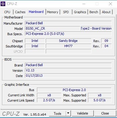 Predám zrenovovaný notebook Packard Bell - 8
