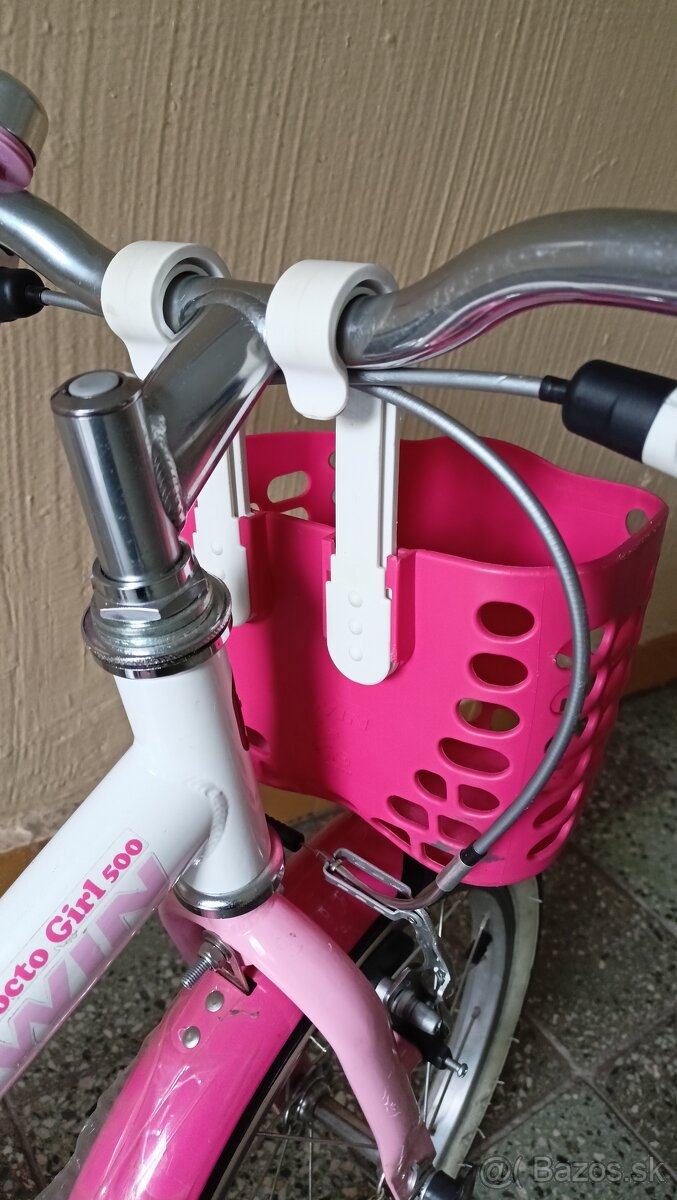 detsky bicykel b-twin docto girl 500 16 palcove kolesa - 8