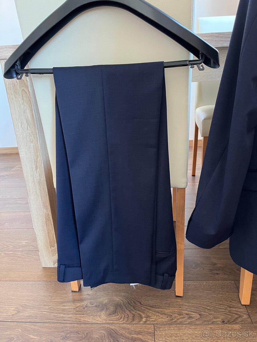 Pansky oblek tmavomodry - 8