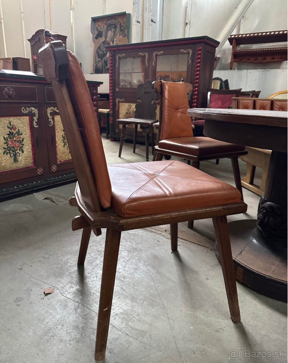 Štýlová Rohová drevená lavica - 8