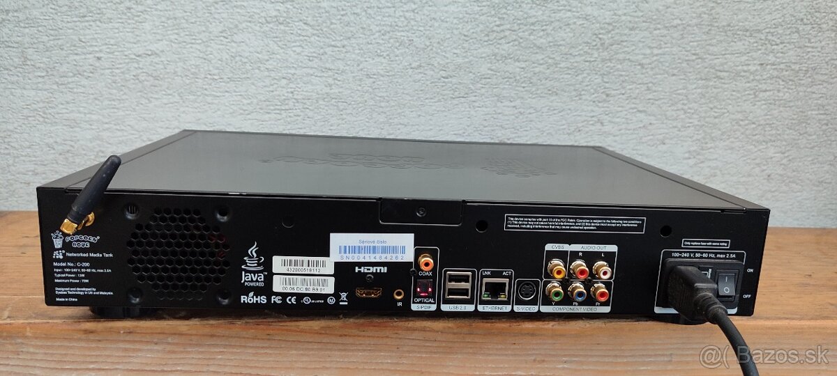 DVD prehrávač Popcorn Hour C200 - 8