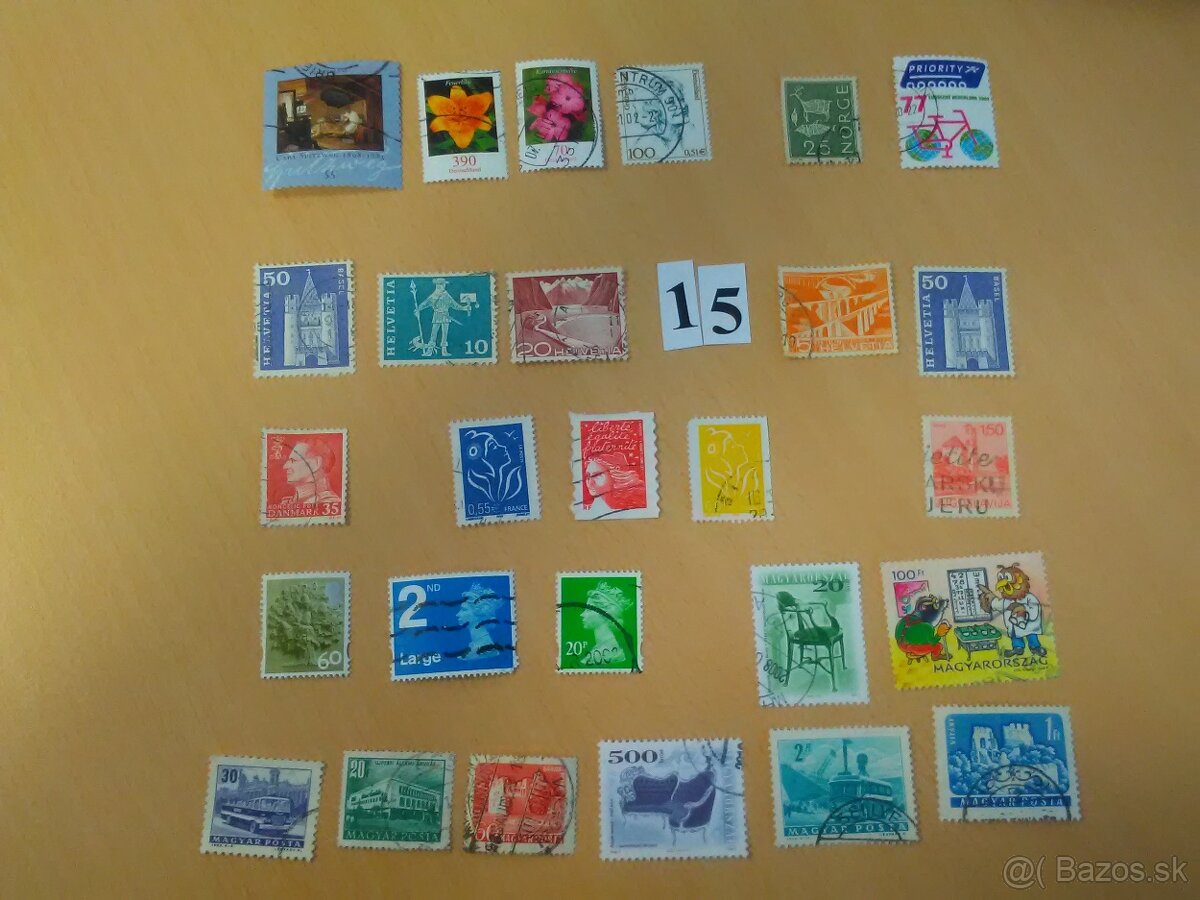 Známky - 8