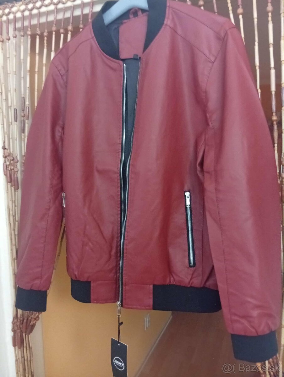 Nádherná pánska kož.bunda- Rôzne farby - 8