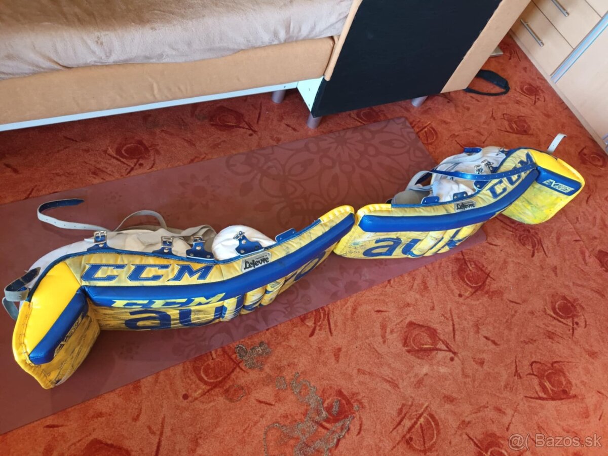 Brankárske betony CCM Eflex 3, custom, vel. cca 34 + 2,5 - 8