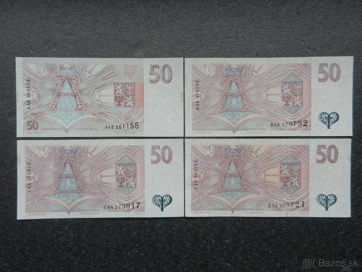 České bankovky - 8