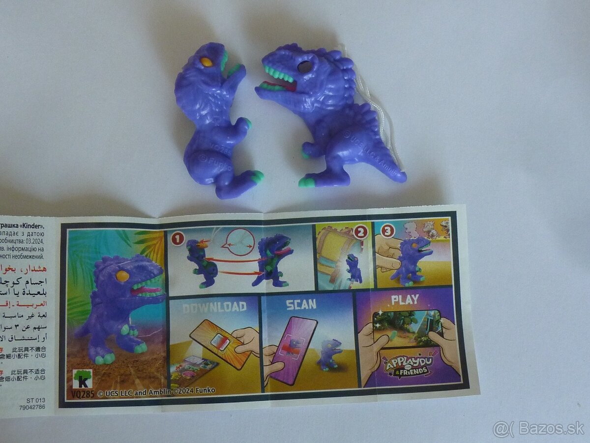 kinder jurský svet - 8