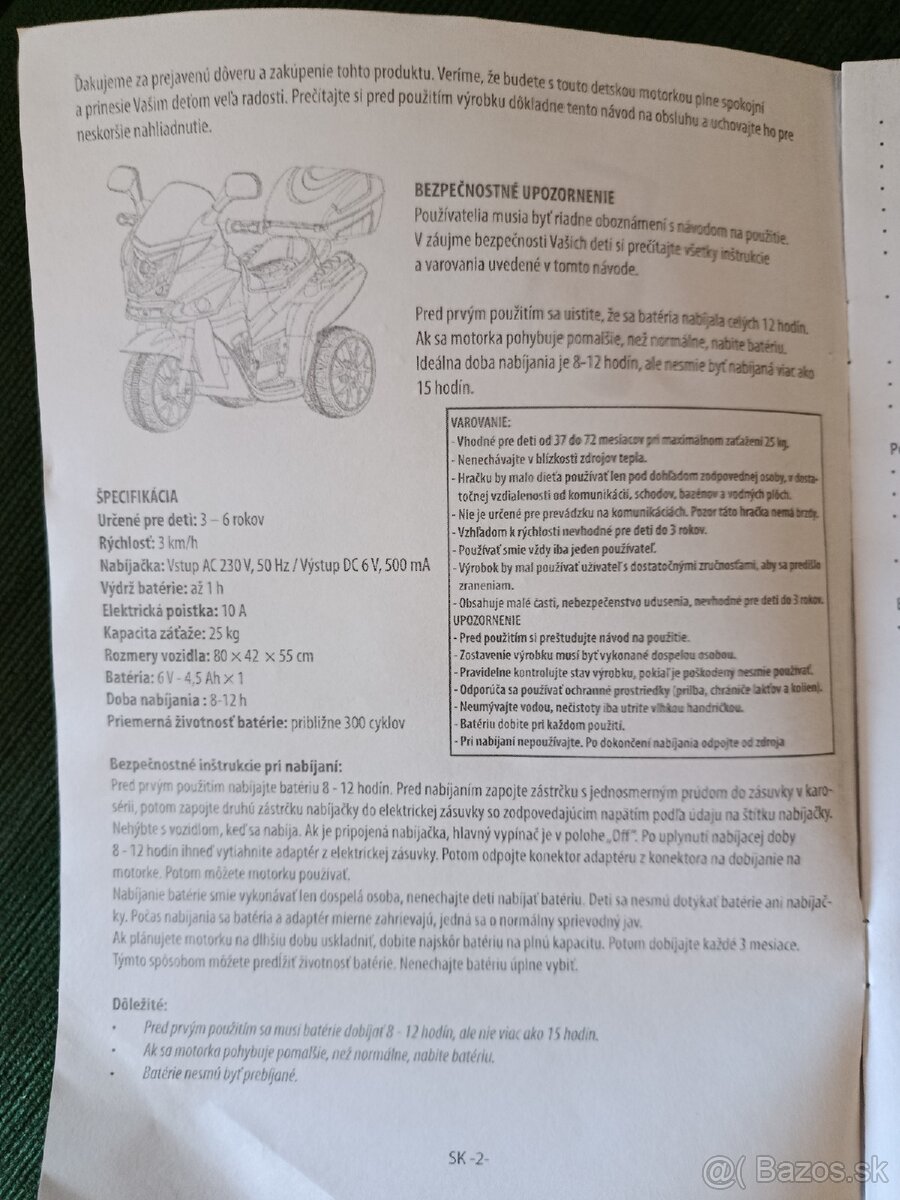 Elektrická motorka - 8