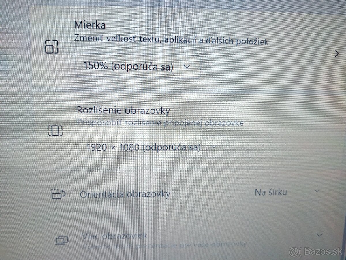 predám Hp Elitebook 840 G4 , Intel core i5 ,dotykový displej - 8