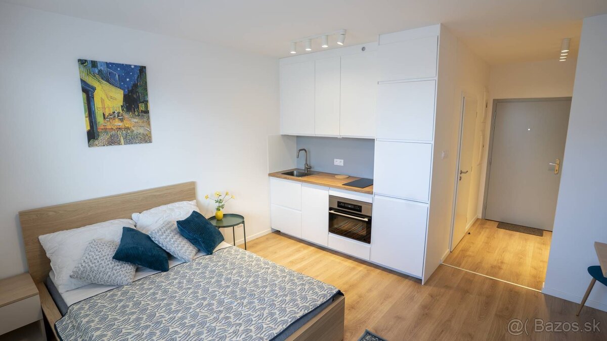 Prenájom útulnej, plne zariadenej garsónky v novostavbe v Br - 8